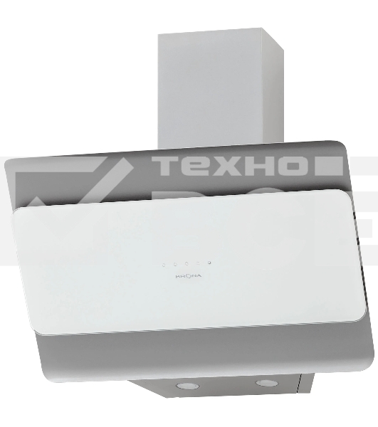 Вытяжка наклонная Krona Uran 600 DN White 4S белый, 60 см, 950 куб. м/ч, 68 дБ