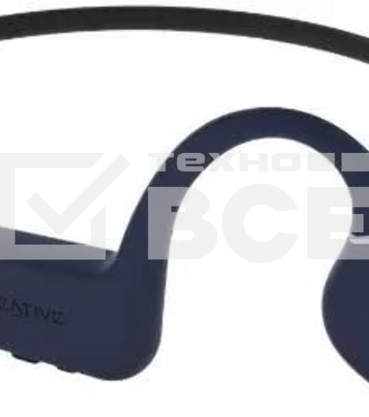 Наушники Creative Outlier Free Pro Plus  Bluetooth  накладные  черный/синий