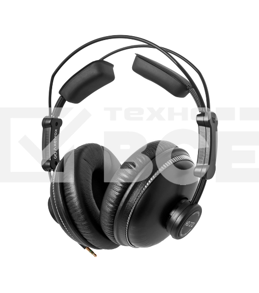 Наушники динамические закрытого типа AXELVOX HD272 Studio/Hi-Fi 10-30000 Гц 56 Ом черный