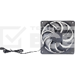 Вентилятор для корпуса Digma DFAN140PWM-1BK черный, 140 мм, 1500 об/мин, 28 дБ, 4 pin, фото 1