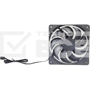 Вентилятор для корпуса Digma DFAN140PWM-1BK черный, 140 мм, 1500 об/мин, 28 дБ, 4 pin