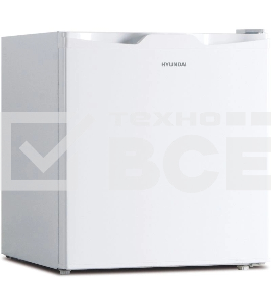 Холодильник Hyundai CO0551WT белый однокамерный 46 л морозилка отсутствует, размораживание ручное
