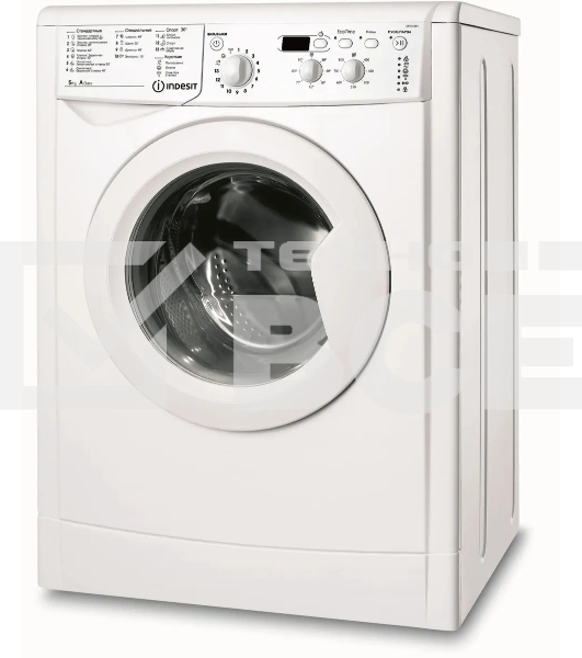 Стиральная машина Indesit IWSD 5085 (CIS) белый, загрузка фронтальная 5 кг,800 об/мин., класс: А