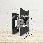 Кронштейн для телевизора SunWind 1F, 20-29', настенный, поворот и наклон, черный, фото16