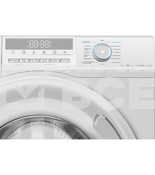 Стиральная машина Haier HW60-BP12929BE инверторный мотор