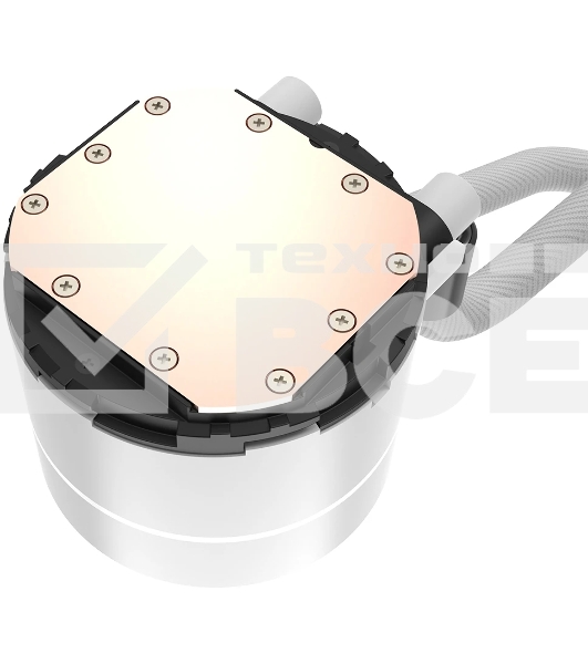 Система водяного охлаждения ID-Cooling Zoomflow 360 XT V2 ARGB белый 120мм алюминий+медь 1800rpm 35.2dB 4-pin 350W