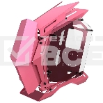Корпус без блока питания JONSBO MOD-3, Full-Tower, TG, no fans, 2xUSB-A 3.0, EATX, ATX, mATX, mITX Pink, фото2