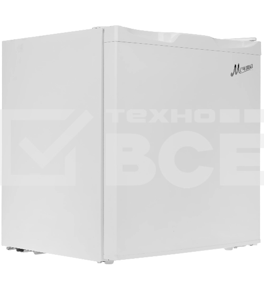 Холодильник Мечта ХК50 белый однокамерный 44/3л морозилка сверху