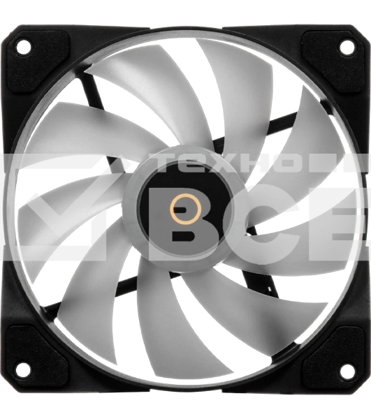 Реверсный вентилятор Fan Ocypus Beta F12 BK ARGB PWM черный