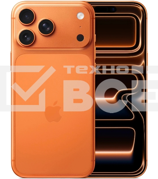 Смартфон Apple iPhone 17 Pro Max A3526 12/1024Gb, оранжевый