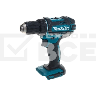 Дрель-шуруповерт Makita DDF482Z ак, 18В,Li-ion,БЗП-13мм,0-600\0-1900об\м,62\36Нм,1.7кг,кор,бок рук,б\акк и з\у