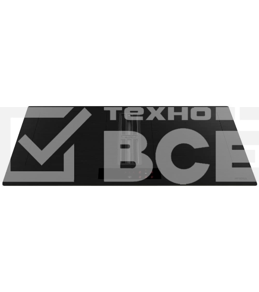 Варочная поверхность со встроенной вытяжкой Smeg HOBD382MB2, 83 см, индукция, слайдерное управление, 4 зоны нагрева, 9 уровней мощности, автоматическое определение посуды, таймер, быстрый старт, индикация остаточного тепла, 650 м3/ч, 8 скоростей + 2 интенсивных режима, энергоэффективность А+, черный