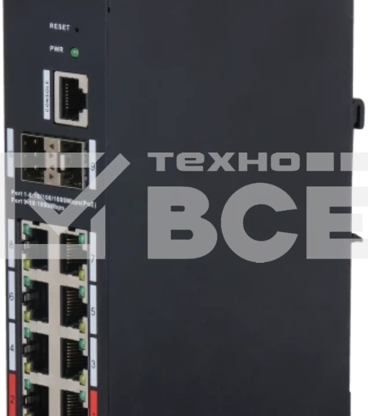 Коммутатор Dahua DH-HS4210-8GT-110 управляемый