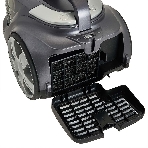 Пылесос Delta DL-0853 серый/фиолетовый, 400/2400 Вт, уборка сухая, пылесборник контейнер 4 л, фото9