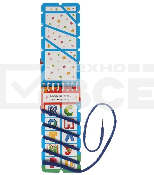 Умный IQ блокнот со шнурком. М.А. Жукова. Азбука в игровой форме