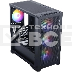 Компьютерный корпус Accord AM08 черный без БП ATX 2xUSB3.0 1xUSB3.1 audio bott PSU, фото5