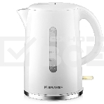 Чайник электрический BRAYER BR6108 1,7 л, 2200 Вт, белый, фото 1