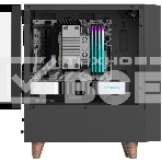 Корпус WIZMAX EM1 Woofer, mATX, mITX черный, Mini-Tower, без БП, TG, 1x160mm + 1x120mm LED, 1xUSB-A 3.0 + 2xUSB-A 2.0, фото2