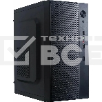 Компьютерный корпус Accord ENTRY ACC-242B черный без БП mATX 2xUSB 2.0 audio, фото 1