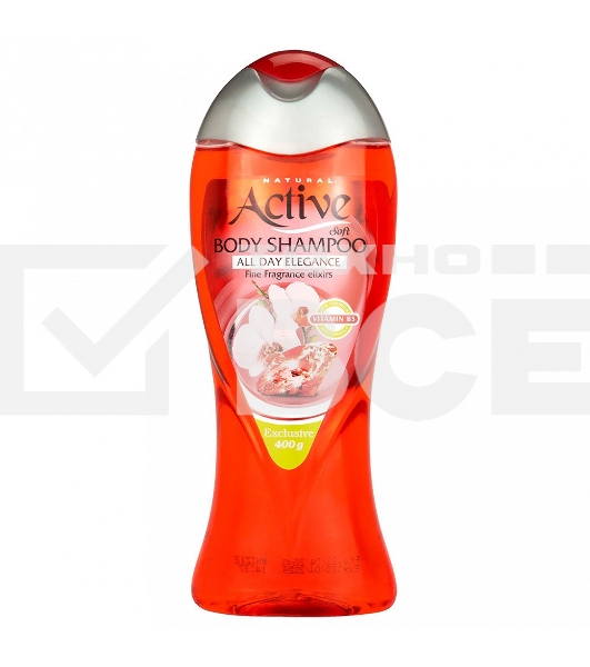 Гель для душа Active с витамином B5 Орхидея NATURAL, 400 мл (512302003)