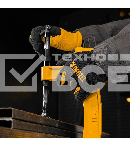 Струбцина Denzel G-образная, усиленная, 150 мм