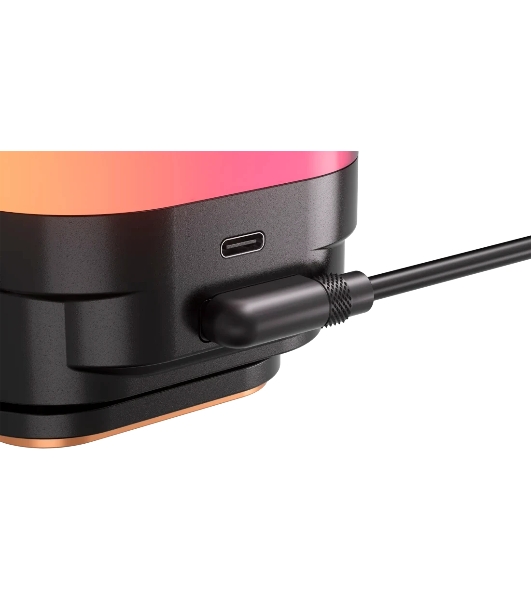 Система жидкостного охлаждения Corsair iCUE LINK TITAN 240 RX LCD (240мм, черный, RGb/ Fans: 2x120мм, 73.5CFM, 36dBA, 2100RPM/ S: 1851, 1700, AM5, AM4)