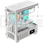 Компьютерный корпус AeroCool / Formula V Line Crystal E1M White, MATX, USB3.0*2, Switch Display Panel, фото5