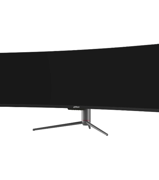 Монитор 49' Dahua DHI-LM49-EW410CA VA 5120x1440, 120 Гц, 1 мс, 32:9, 400 кд/м², HDMI 2.1, DP 1.4, 3.5 Jack, USB Hub (2x USB-A), динамики (2x3 Вт), HDR10, изогнутый экран (1800R), черный