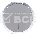 Выключатель проходной 1-кл. LEZARD СП OSEN 10А IP20 с подсветкой, механизм, серый матовый 743-7488-114, фото 1