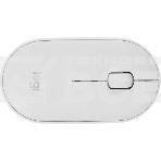 Мышь беспроводная Logitech Pebble M350 белый, 1000 dpi, радиоканал, Bluetooth, USB, кнопки - 3, фото9