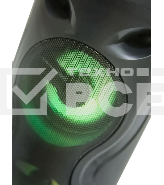 Акустическая система SUPRA SMB-330, 20Вт, с караоке, Bluetooth, FM, USB, черный