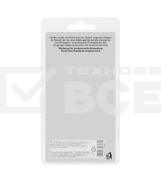 Бита PH2х90 мм, сталь S2, кругл., 10 шт. Gross