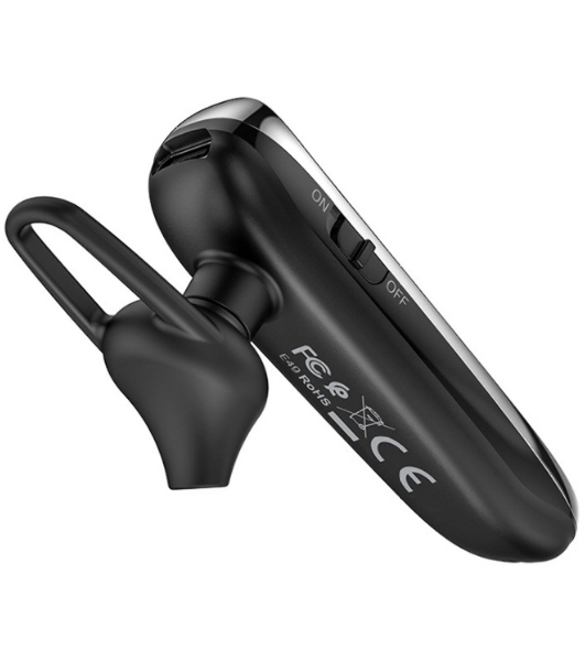 Беспроводная гарнитура Hoco E49 черный, внутриканальная (моно), Bluetooth, до 20 ч