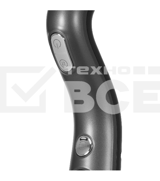 Пылесос вертикальный моющий Deerma DEM-VX96W серый, питание от аккумулятора, 160 Вт, уборка сухая/влажная, пылесборник 0.6 л