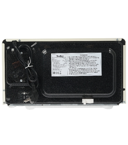 Микроволновая печь Tesler MM-2045 бежевый, 20 л, 700 Вт, переключатели - поворотный механизм