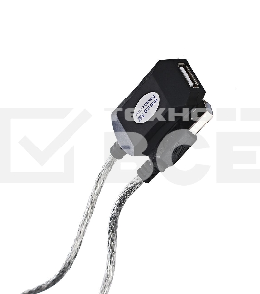 Кабель Aopen/Qust Кабель-адаптер USB2.0-repeater, удлинительный активный <Am-->Af> 5м (ACU823-5M) 6938510851314
