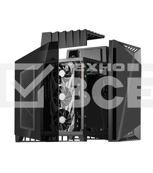 Компьютерный корпус SilverStone SST-LD03B-AF TO-LD03-BK-GLASS AND AIR FLOW VENT-SST  (810256)