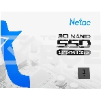Накопитель SSD Netac N600S, 1TB, SATA III, 2.5