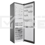 Холодильник Hotpoint HT 7201I DX O3 темная нержавеющая сталь двухкамерный 239/83л морозилка снизу, No Frost, фото2