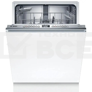 Встраиваемая посудомоечная машина Bosch SMV4HAX19E, серебристый, 59.8 см, 13 компл., 42 дБ, класс A+++