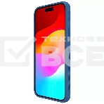 Чехол Super Frosted Shield Pro, синий, (AP IP15 Plus), фото5
