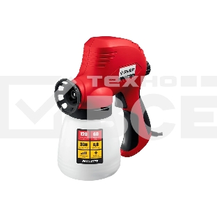 Краскопульт электрический безвоздушный Зубр 120 Вт ЗКПЭ-120