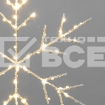 Светодиодная подвесная фигура Neon-night Снежинка на металлическом каркасе, цвет теплый белый, фото3