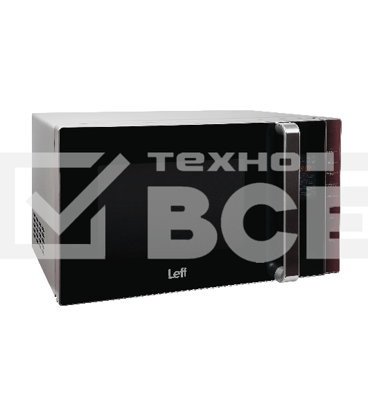 Микроволновая печь LEFF 23MD803SG чёрный, 23 л, 800 Вт, переключатели - мембранные кнопки/сенсор