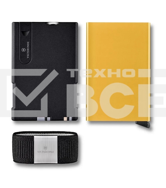 Швейцарская карта Victorinox Smart Card Wallet Delightful (0.7250.38) золотистый коробка подарочная
