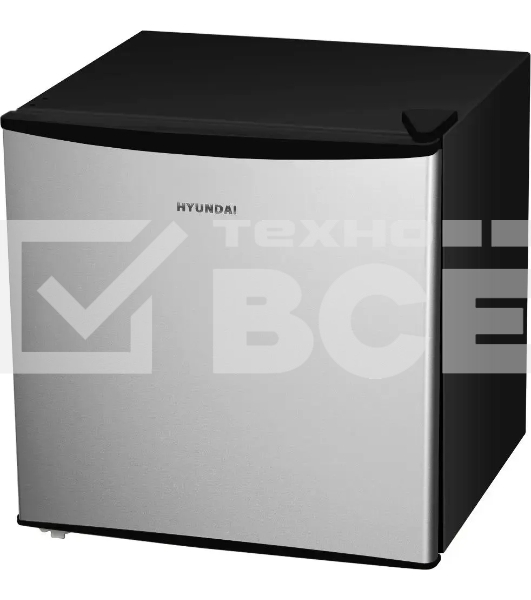 Холодильник Hyundai CO0502 серебристый однокамерный 43л капельная система