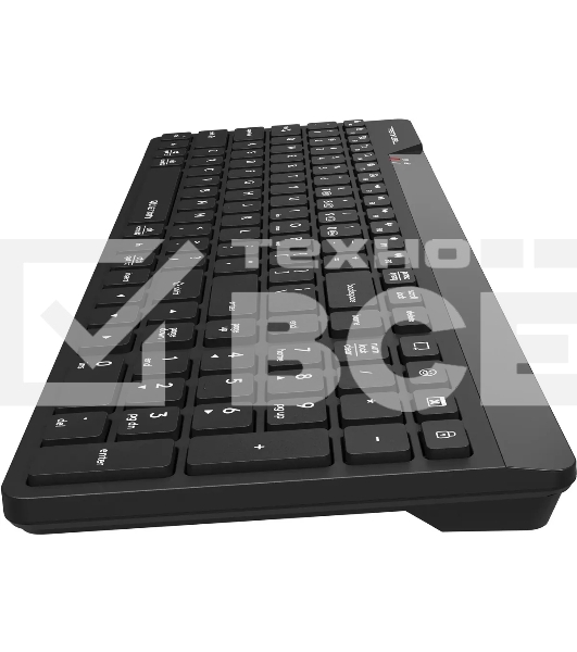 Клавиатура A4Tech Fstyler FBK23 AS черный USB беспроводная BT/Radio (FBK23 AS)