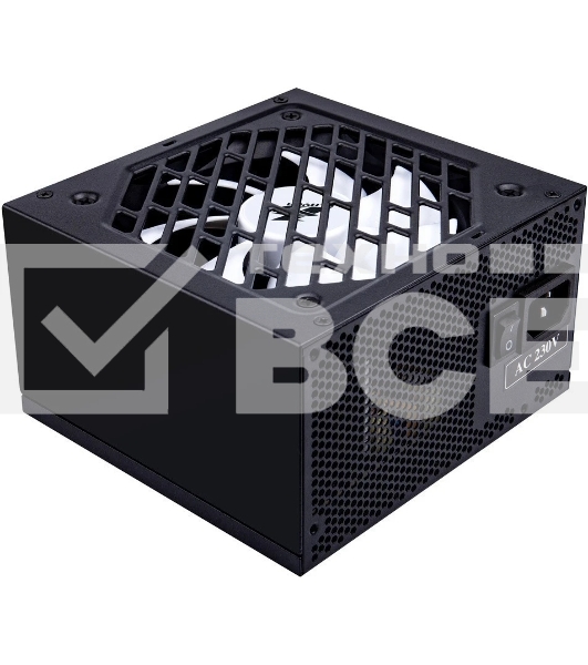 Блок питания 1STPLAYER FK 750W, 750Вт, 120мм, черный