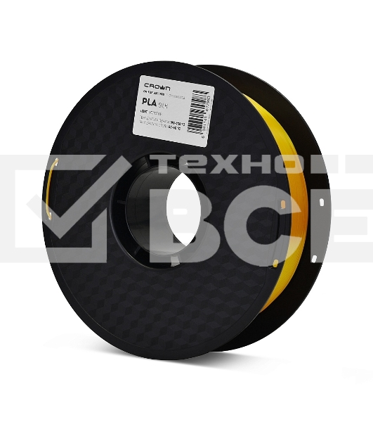 Филамент Crown Micro CM-FILPLAS007Gd PLA Silk 1.75 1кг золотой