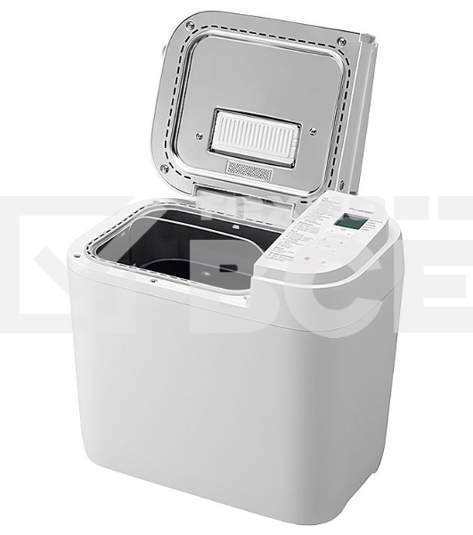 Хлебопечь Panasonic SD-R2520WTS белый, 550 Вт, программ - 28 шт, вес выпечки - 1.1 кг